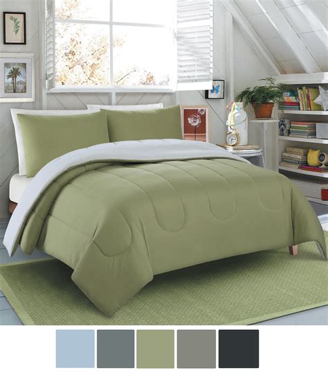 solid color twin bedding